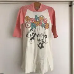 【グラグラ】パンダバルーン ワンピース　110㎝のサムネイル