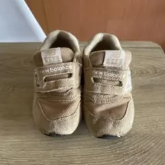 new balance 996 ベージュ ベルクロシューズ14cm