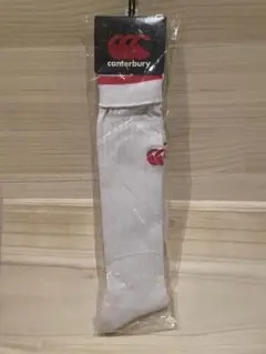 CANTERBURYラグビーストッキング白 新品未使用　23〜25cm