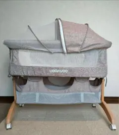 ベビーベッド 木製