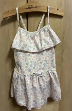 花柄ワンピース水着 女の子用　130