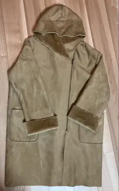 【JOURNAL STANDARD】スウェード風ロングコート