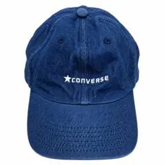 CONVERSE デニム キャップ 帽子 刺繍