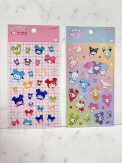 Sanrio TWICE ×サンリオ♡デスクグッズ　ステッカー2枚セット