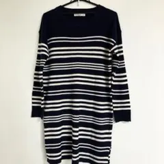 キューティーブロンド　ニットチュニック　ワンピース