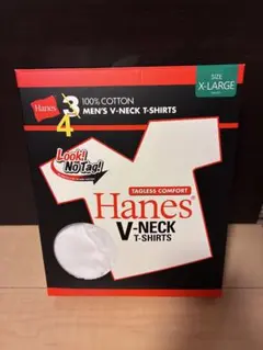 Hanes V-Neck X-Large 3枚組 ヘインズ　コストコのサムネイル