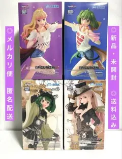 マクロス　シェリル　ランカ　フィギュア　4体セット