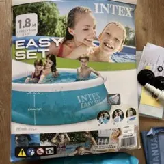 新品未使用　INTEX イージーセットプール 2026年最新】intex プール イージーセットの人気アイテム - メルカリ