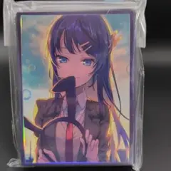 青春ブタ野郎　青ブタ　スリーブ　桜島麻衣　スリーブ　まとめ売り 青春ブタ野郎はランドセルガールの夢を見ない]スリーブ（桜島