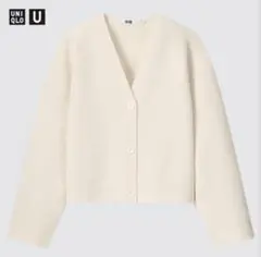 UNIQLO U メリノブレンドショートカーディガン（長袖）