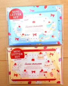♡新品♡サンリオ　キャラクターズ　ミニレターセット