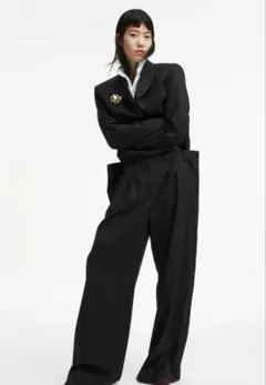 H&M studio 完売品　ウールブレンドテーラードパンツ