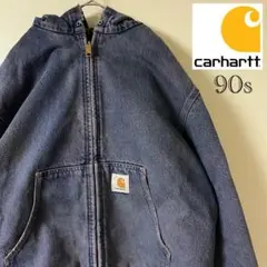 90s Carhartt/デニムアクティブジャケット/US古着/USA製