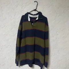 L.L.Bean ボーダー　ポロシャツ