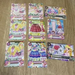 アイカツカード　星宮いちご　9枚　キュート　エンジェリーベア ワンピ アクセ