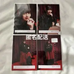 森田ひかる Unhappy birthday構文 生写真 MV コンプ赤