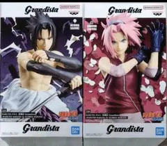 Grandista ナルト疾風伝 春野サクラ うちはサスケ フィギュア ２種