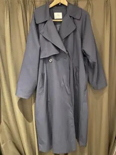 【Ray Cassin／レイカズン】 トレンチコート 群青カラー