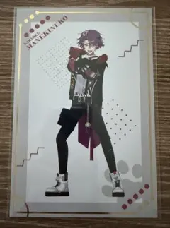 【にじさんじ“IMPACT”×まねきねこ コラボ】箔押しポストカード（渡会雲雀）