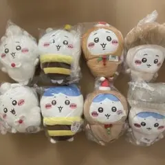 ちいかわ ちいかわ　ハチワレ　ぬいぐるみ まとめ売り　タグ付き　8点　新品未開封