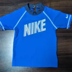 NIKE ラッシュガード 青 100