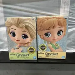 Qposket アナと雪の女王 アナ＆エルサ　2体セット