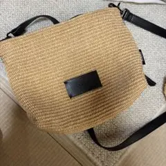 Po,bn ストライプ柄 トートバッグ ミニポーチ付き - メルカリ