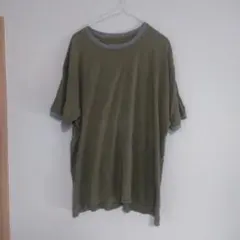 Champion XL オリーブグリーン Tシャツ