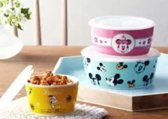 ディズニーキャラクター 保存容器 3点セット