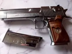 王*里様 東京マルイ デザートイーグル.50AE クロームステンレス バイオハザ