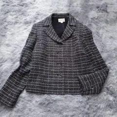 東京ソワール Rafanne ツイード ジャケット 大きいサイズ