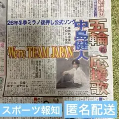 12/4スポーツ報知　中島健人