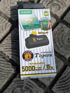 ELECOM 阪神タイガース モバイルバッテリー 5000mAh