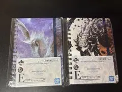 モンスターハンターアイスボーン 이치방쿠지 E賞 リングノート メモ帳 モンハン