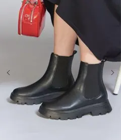 BEAUTY&YOUTH ビューティーアンドユースサイドゴアブーツ 晴雨兼用36