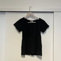 DRESS YOU UP 黒 半袖Tシャツ