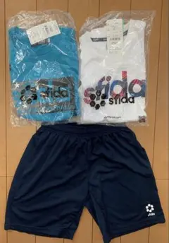 ※週末SALE※SFIDA 【160】プラシャツ2枚、パンツ上下 新品タグ付き