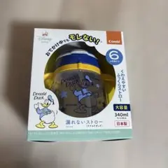 Combi ドナルドダック 漏れないストロー 340ml