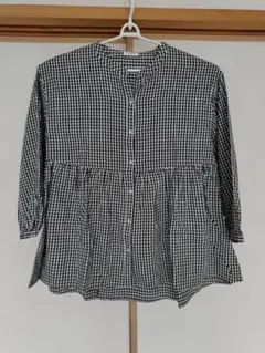 美品　Honeys チュニックシャツ　LL　ギンガムチェック　シネマクラブ
