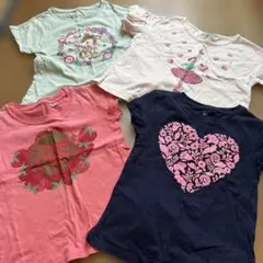 ユニクロ、GAP Tシャツ110 4枚セット