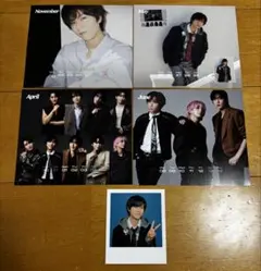 Snow Man カレンダー2026 インスタント写真風カード 阿部亮平