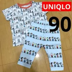 UNIQLO スヌーピー Tシャツ・パンツセット 90