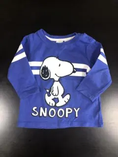 スヌーピー　カットソー　ロンT 70cm
