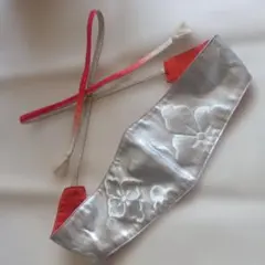 正絹　リバーシブル帯ベルト❣️着物リメイクのお洋服等に✨️新品帯締め使用‼️