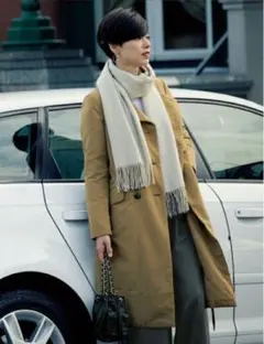 完売　ユナイテッドアローズ グリーンレーベルリラクシング ダウンロングコート