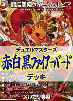赤白黒ファイアーバードデッキ/40枚+超次元8枚/バルピアレスク/ミラダンテ