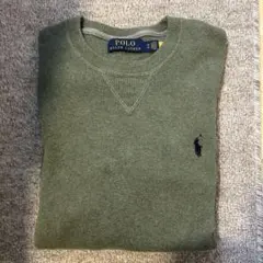 Polo Ralph Laurenオリーブグリーン セーター XSラルフローレン