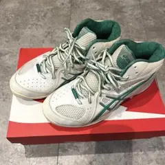 バスケットシューズ　緑　24.5cm アシックスTBF401旧モデル