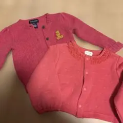 Ralph Lauren ピンク カーディガン 18M