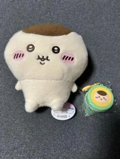 ちいかわ　しーぷわぬいぐるみ　シリコンポーチ くりまんじゅう　２種セット
